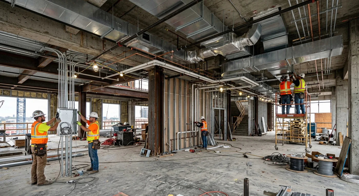 Interior jobsite